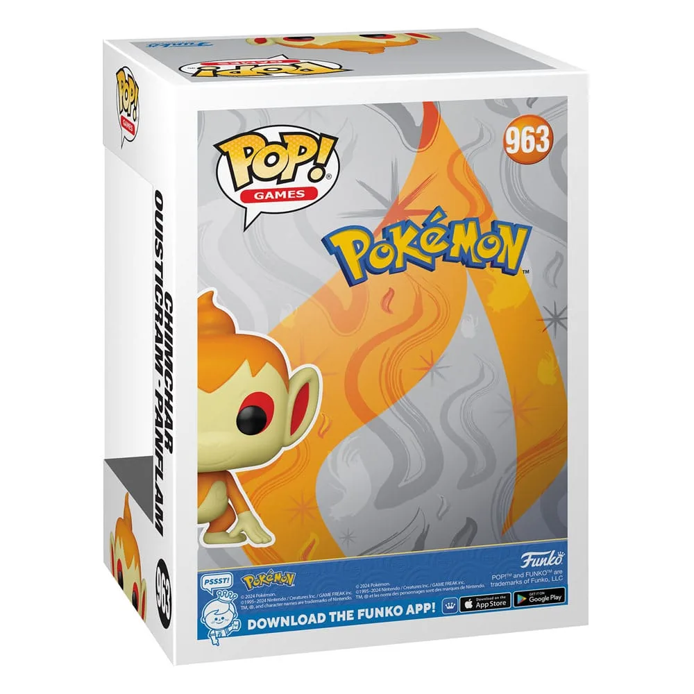 Pokémon Vinyl Figure – Funko Pop Games Chimchar 9 cm 2