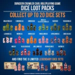 Dungeon Crawler Carl Würfelsets – Loot Pack, 20er-Display 2