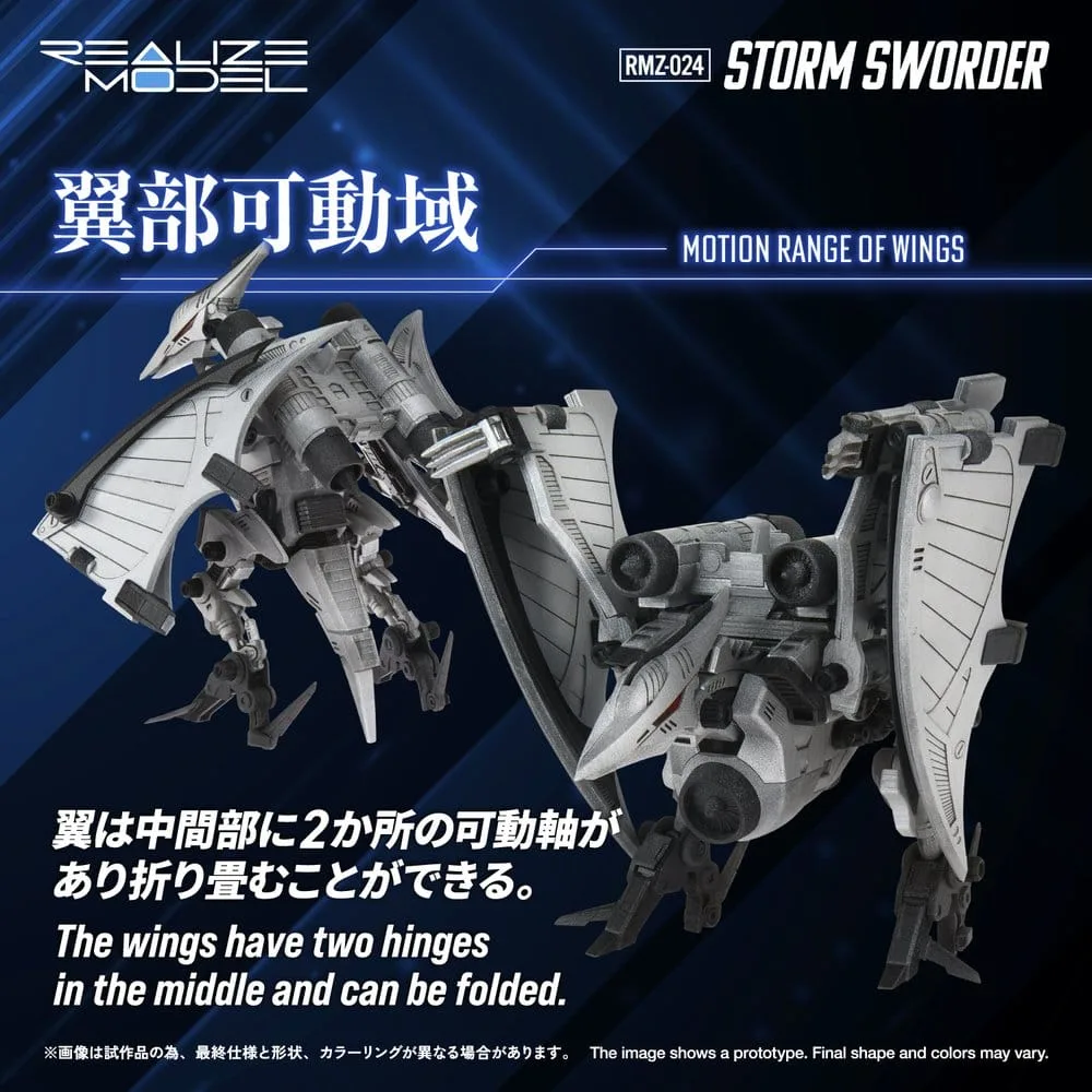 Zoids Model Kit – RMZ-024 Storm Sworder 1/100 Scale 11 cm 5