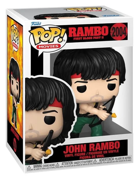 Rambo Vinylfigur – Funko Pop Movies mit Bogen 9 cm 2