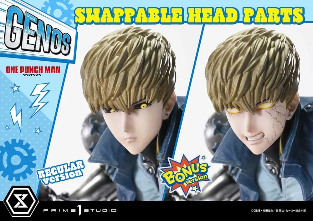 One Punch Man Statue – Genos Bonus Version 1:6 33 cm 6