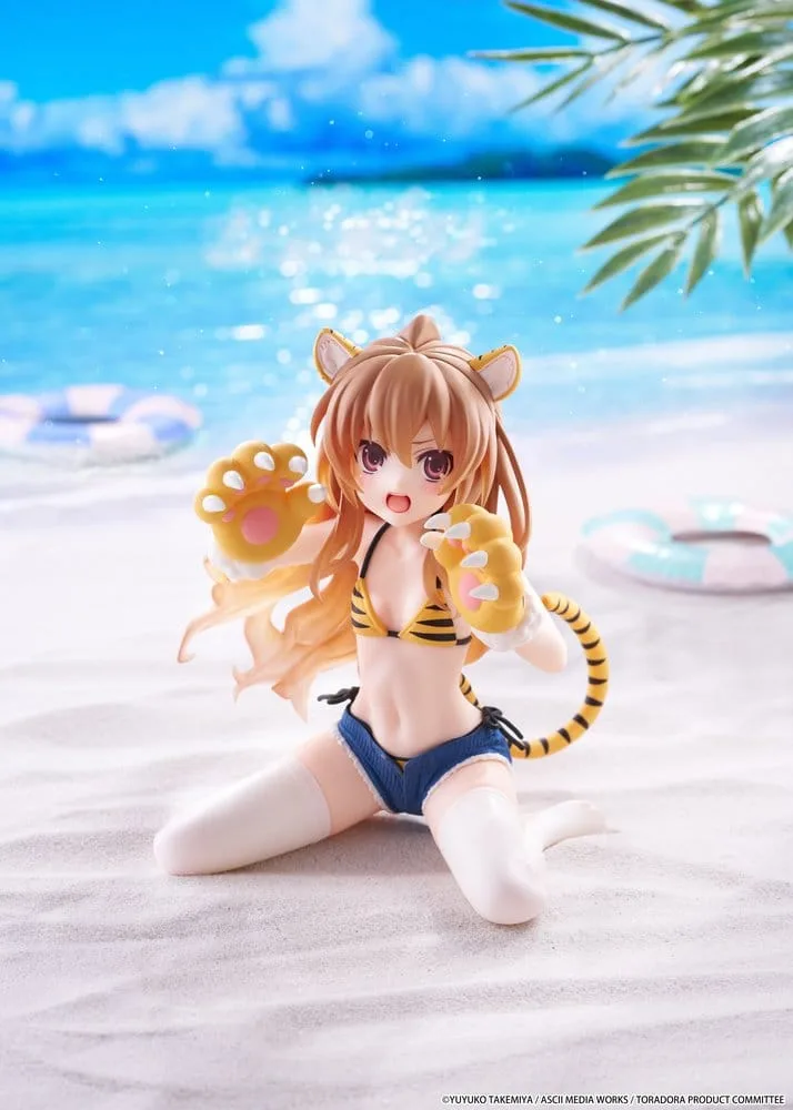 Toradora Figure – Taiga Aisaka Tiger Costume Swimwear 13 cm 3