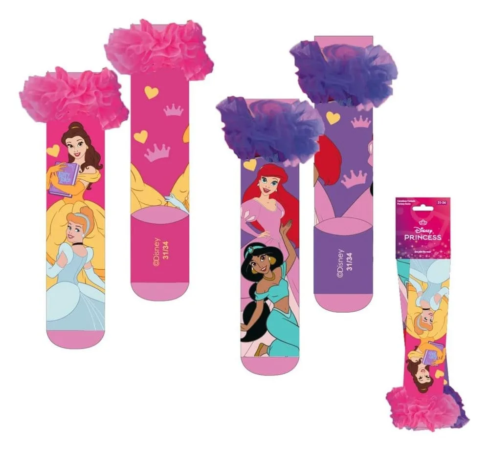 Beauty and the Beast Socks – Belle Appliqué 27–34