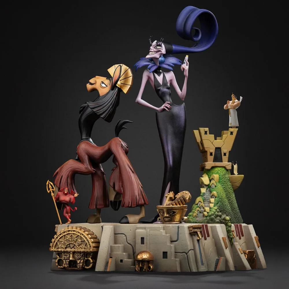 The Emperor’s New Groove Statue – Kuzco & Yzma Deluxe 28 cm 10