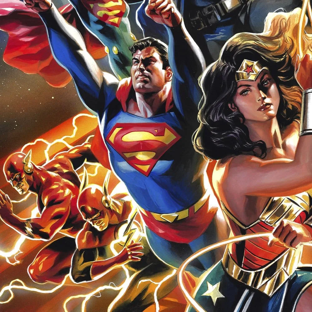 DC kunstdruk – Justice League Unlimited zonder lijst 46 x 61 cm 3