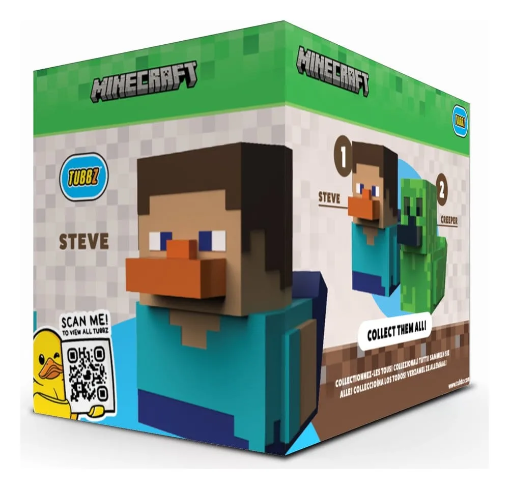 Minecraft PVC Figure – Steve Tubbz Boxed Edition 10 cm 2