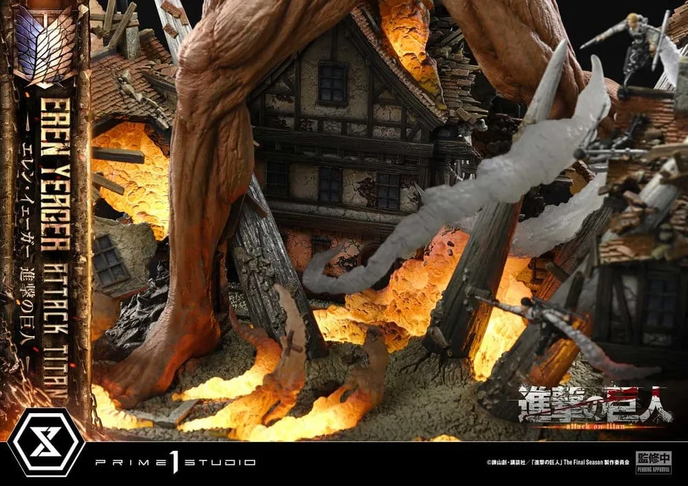 Attack on Titan Statue – Eren Yeager Attack Titan 81 cm 23