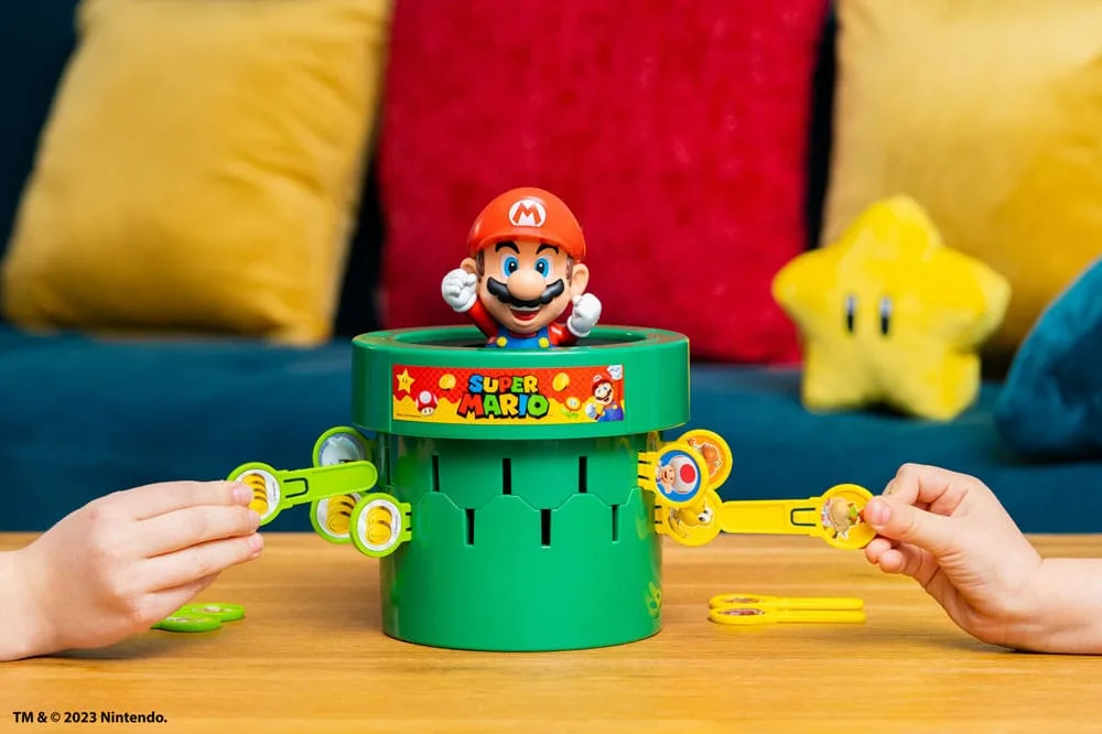 Super Mario Gesellschaftsspiel – Sprungspaß für 2–4 Spieler 3