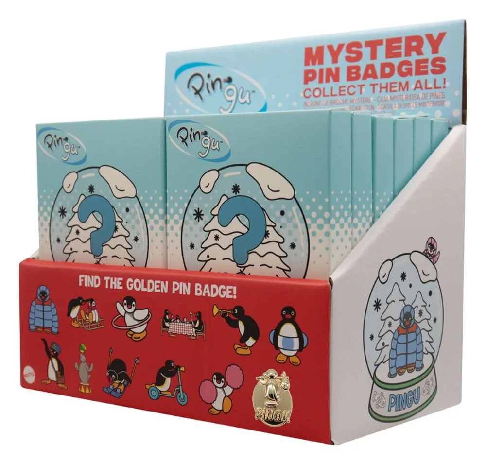 Pingu pins – Blind box display 12 stuks 2
