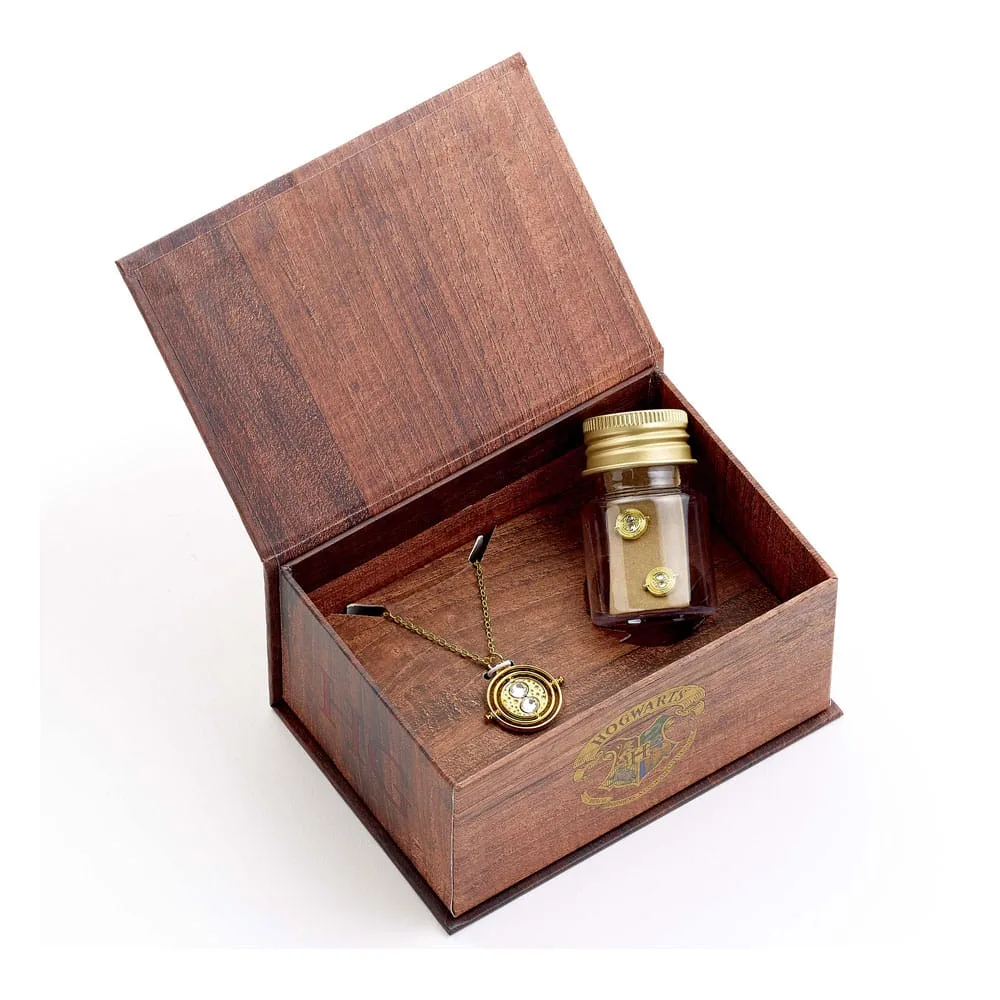 Harry Potter Jewellery Set – Gold-Tone Time Turner