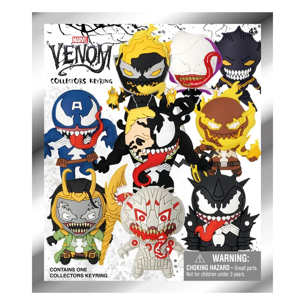 Marvel Bag Clips – Venom 3D Series 1 Display of 24 2