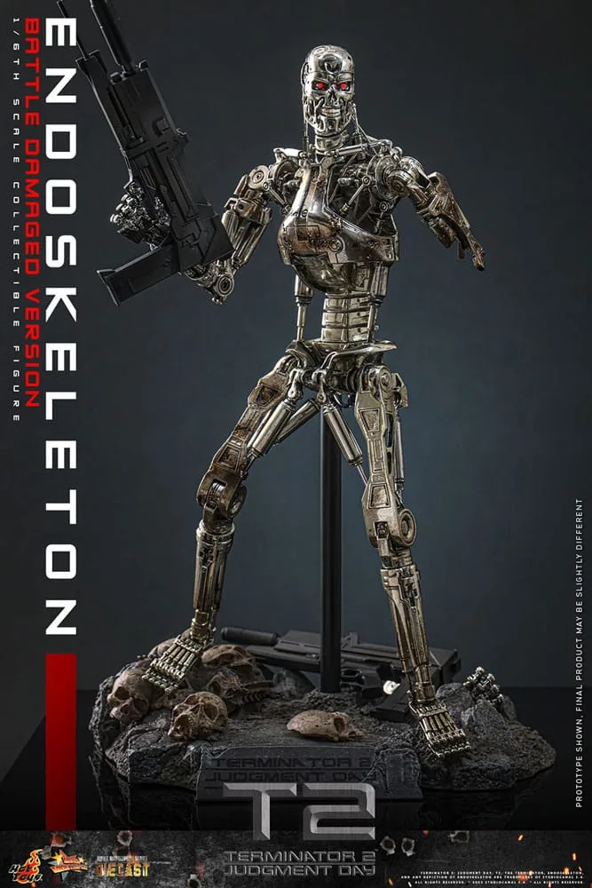 Terminator 2 Figure – Battle-Damaged Endoskeleton 1/6 31 cm 8