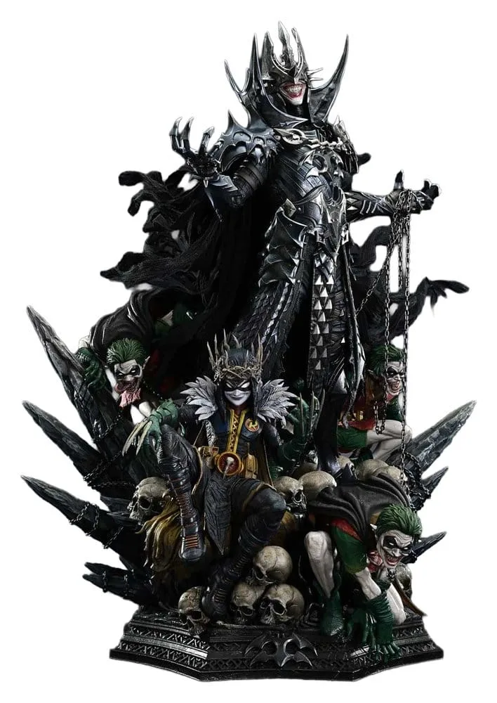 DC Statue – The Batman Who Laughs & Robin King Deluxe 85 cm 1