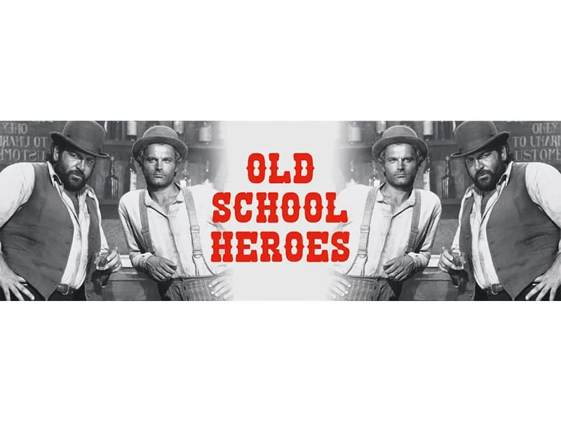 Bud Spencer & Terence Hill Emaillebecher – Old School Heroes 500 ml 2