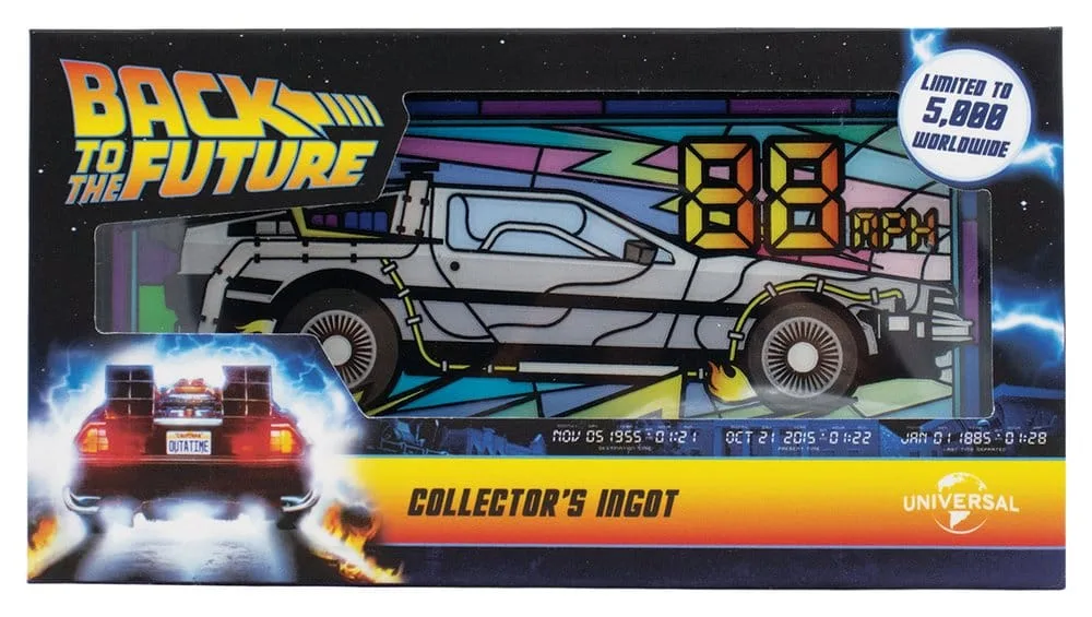 Back to the Future Ingot – Stained Glass Style 6 x 13 cm 6