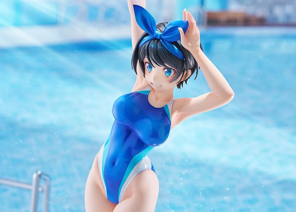 Rent-a-Girlfriend Statue – Ruka Sarashina Competition Swimsuit 29 cm 6