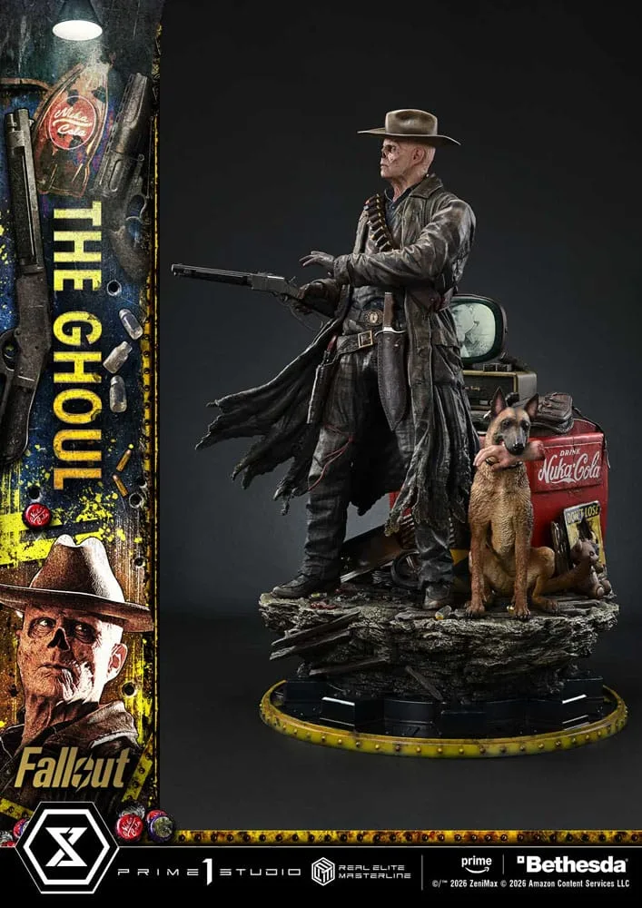 Fallout TV Series Statue – The Ghoul Deluxe 1/4 Scale 64 cm 23