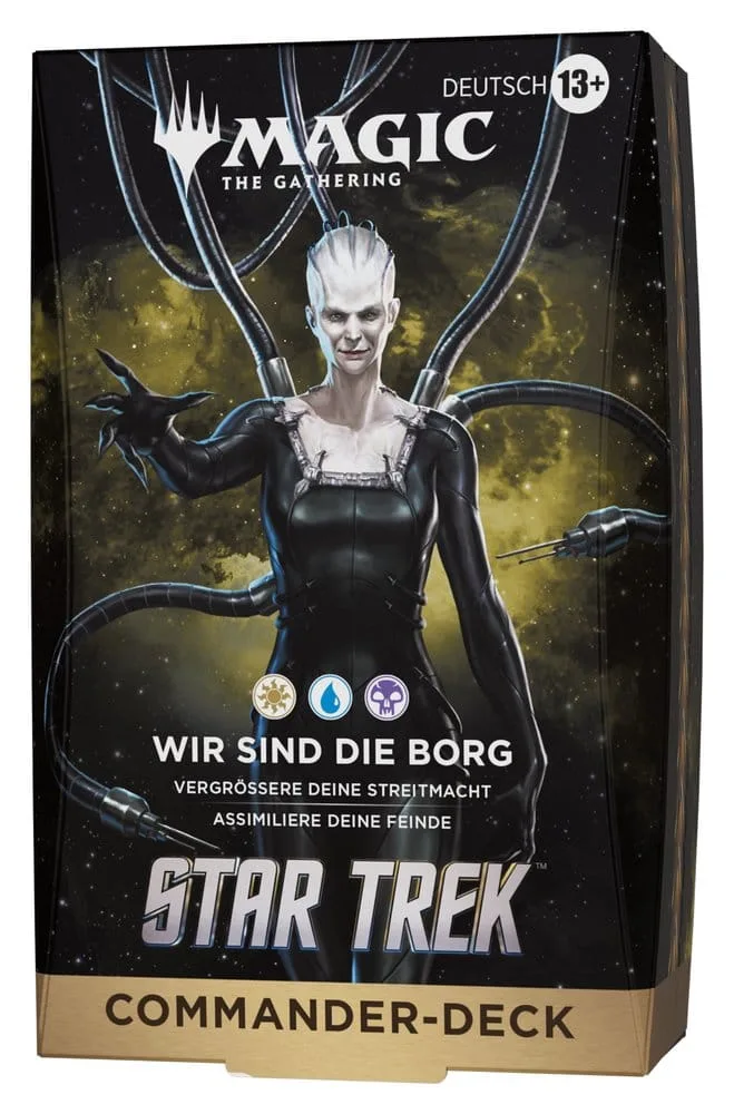 Magic the Gathering Commander Decks – Star Trek German Set of 4 5