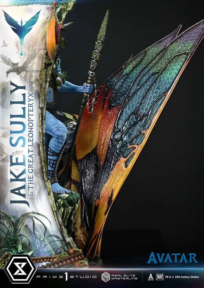 Avatar Statue – Jake Sully & The Great Leonopteryx 87 cm 23