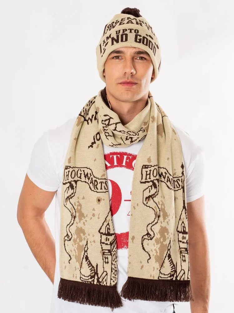 Harry Potter Scarf – Marauders Map Long Length