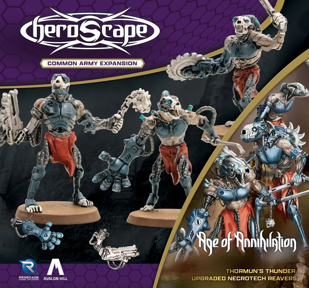 Heroscape Army Expansion – Upgraded Necrotech Reavers 3