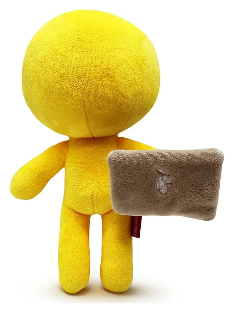 Alan Becker Plush Figure – Gamer Yellow 23 cm