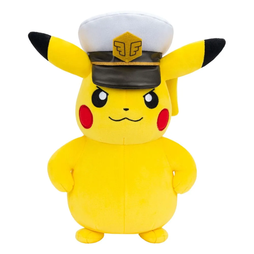 Pokémon Plush Figure – Captain Pikachu 20 cm