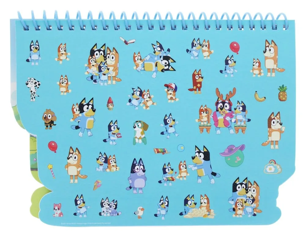 Bluey Colouring Set – Travel Book with Stickers and Crayons 3