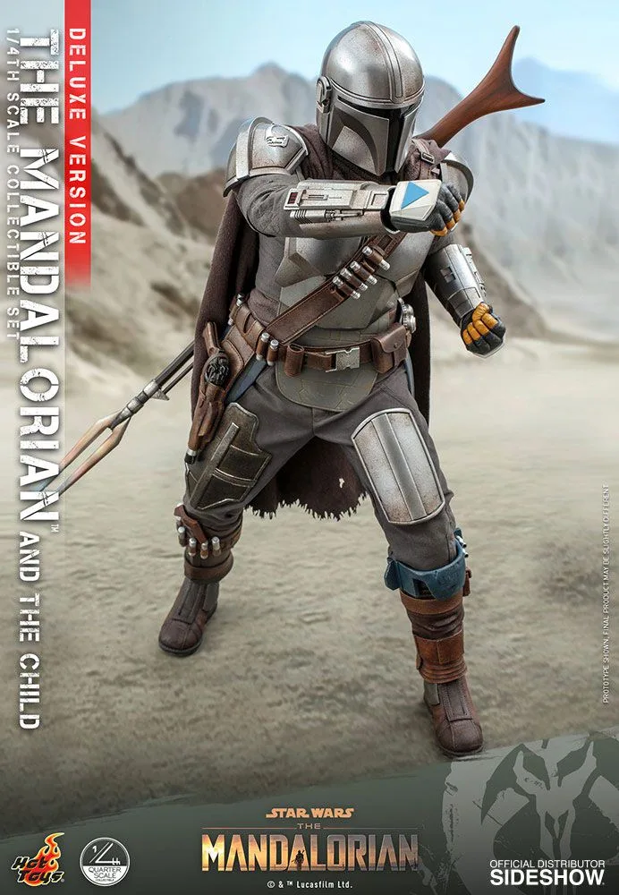 Star Wars Action Figures – Mandalorian and Child Deluxe 1/4 Scale 17