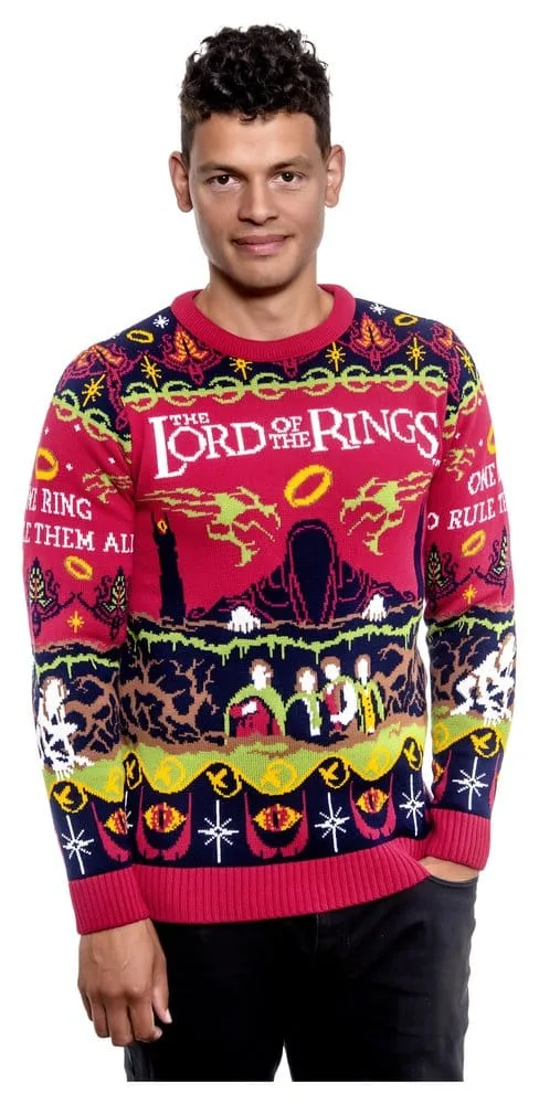 Lord of the Rings Christmas Sweater – Rule Them All L 4
