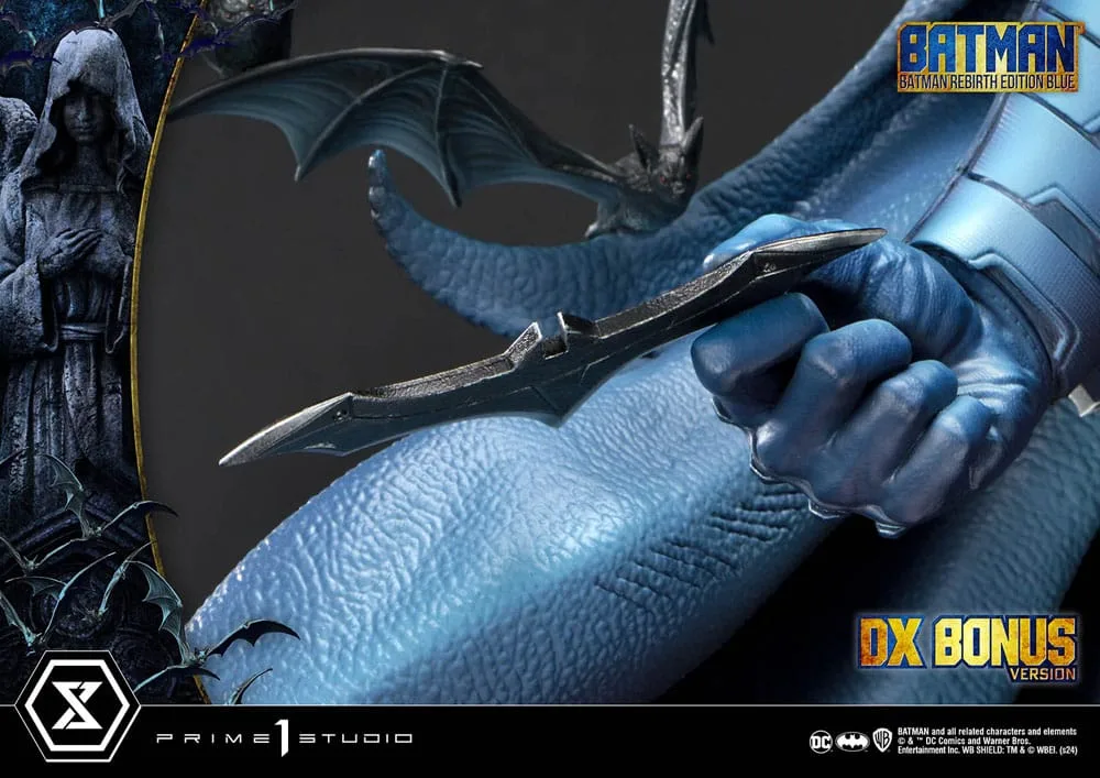 Batman Statue – Rebirth Blue Deluxe Bonus Version 71 cm 12