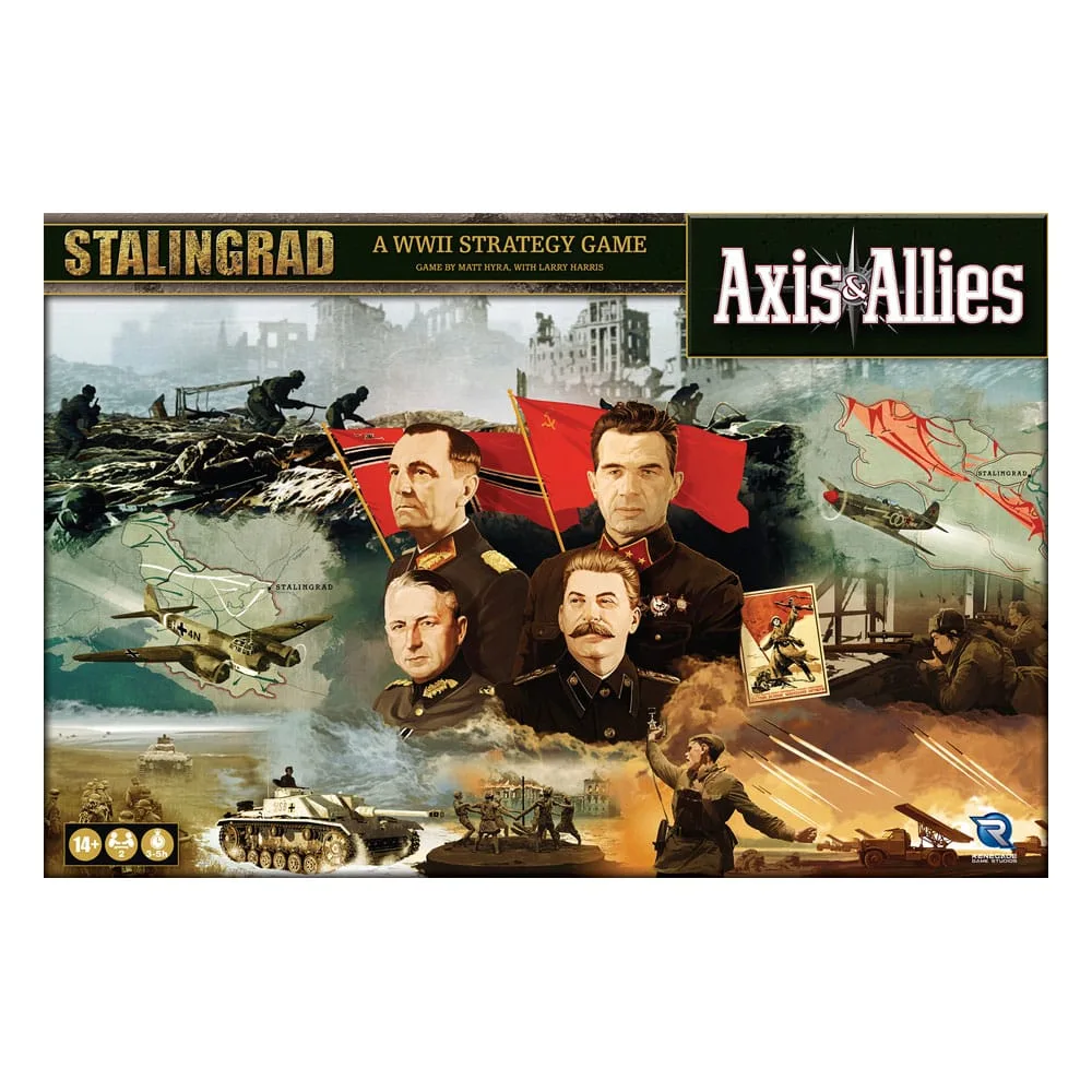 Axis & Allies Board Game – Stalingrad English Edition