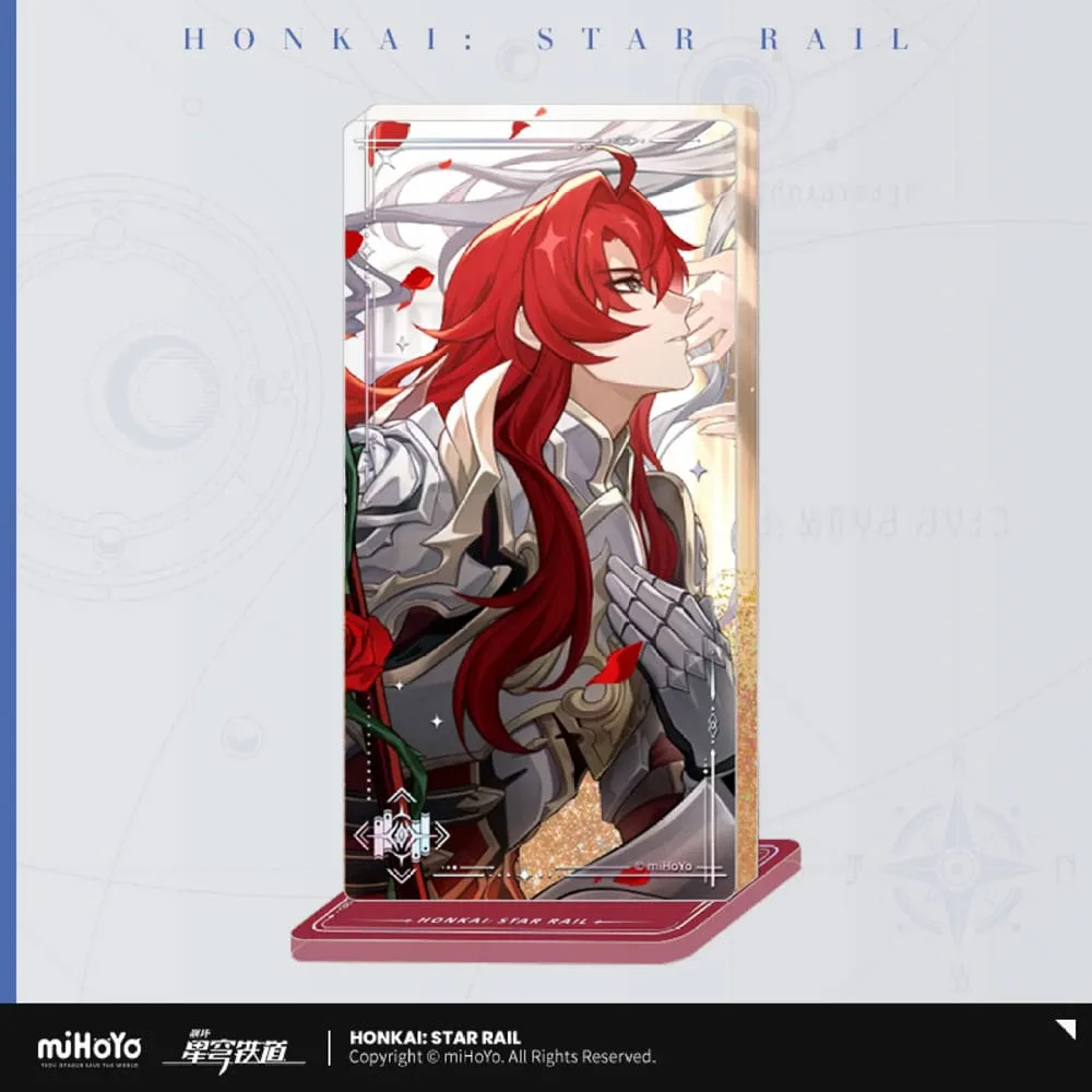Honkai Star Rail Acrylic Ornament – Argenti Light Cone 15 cm