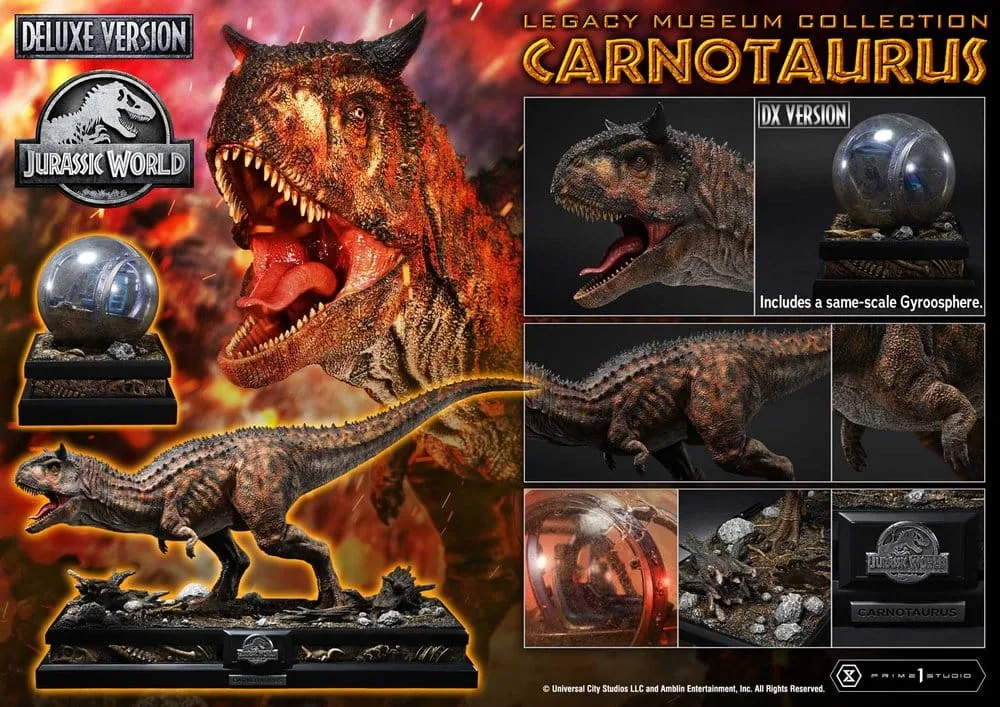 Jurassic World Statue – Carnotaurus DX Bonus 1/15 Scale 38 cm 10