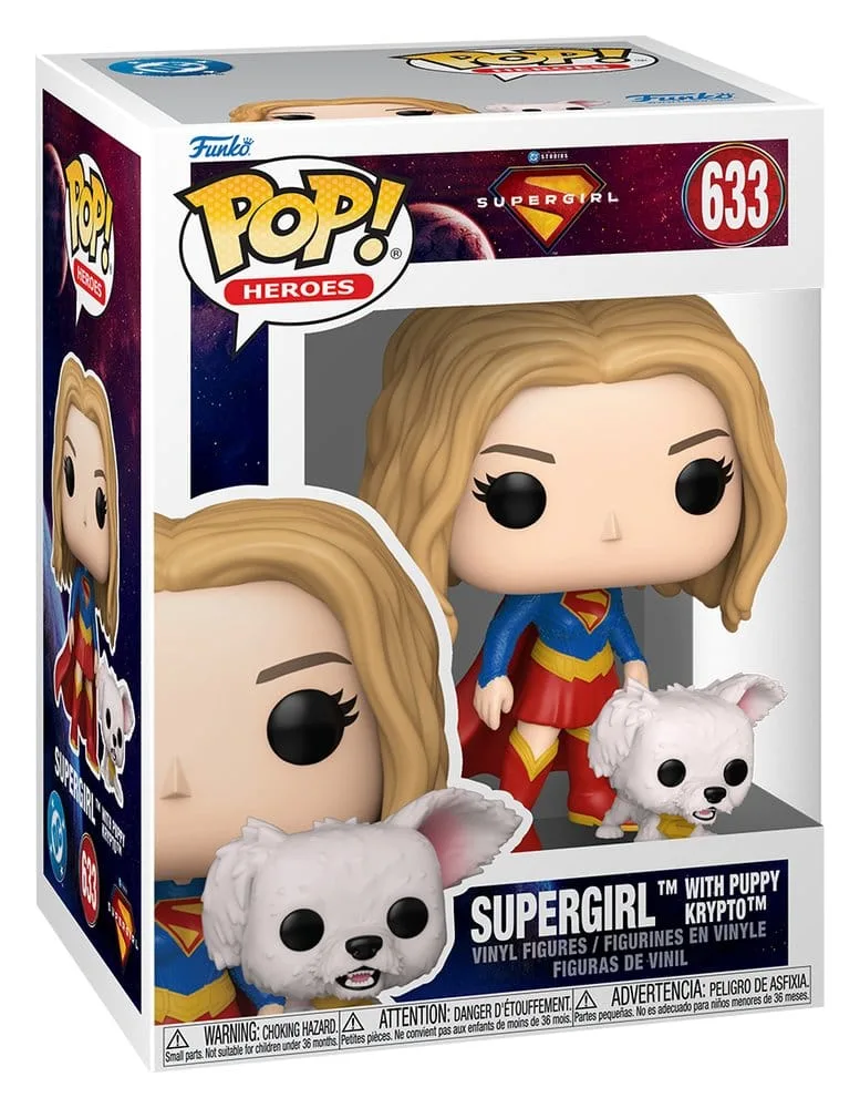 Supergirl (2026) Pop Vinyl Figure – With Puppy Krypto 9 cm 2