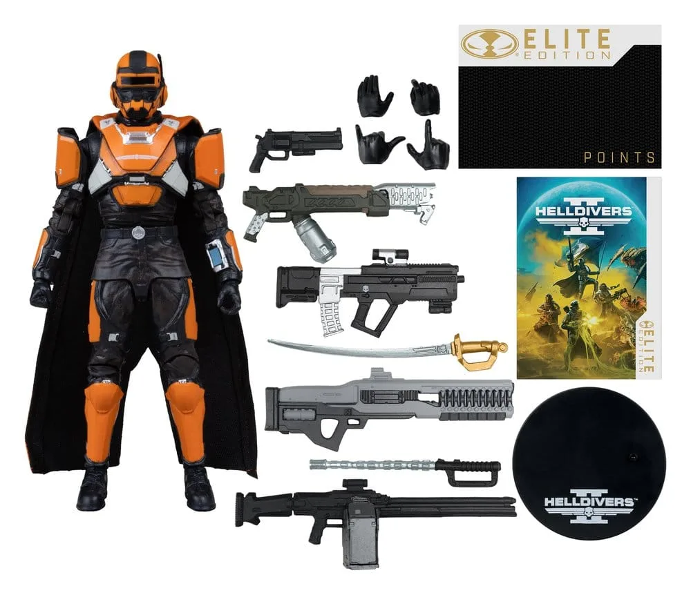 Helldivers 2 Action Figure – CE-25 Trench Engineer Deluxe 18 cm 3