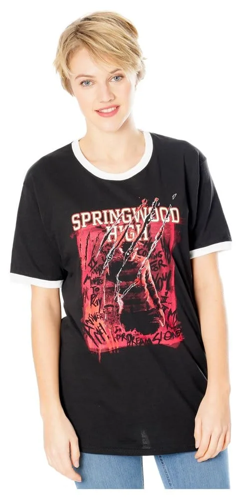 A Nightmare on Elm Street T-Shirt – Springwood High S 5