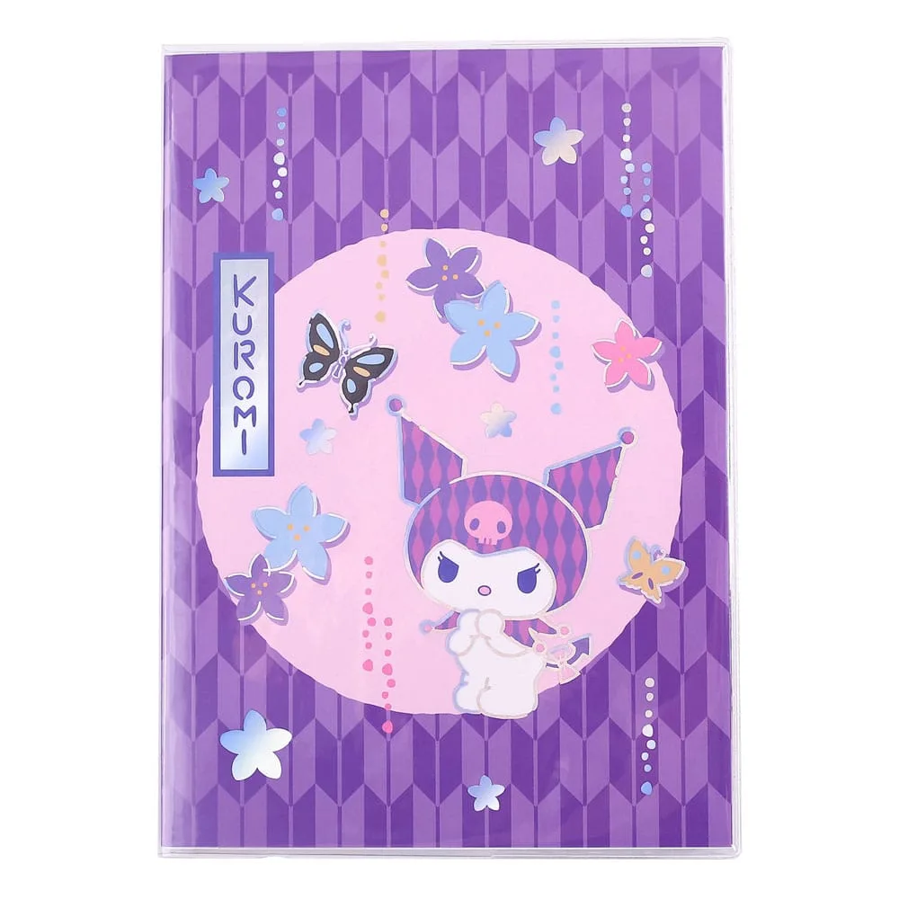Sanrio Notebook – Kuromi Japanese Holographic Checkered A5