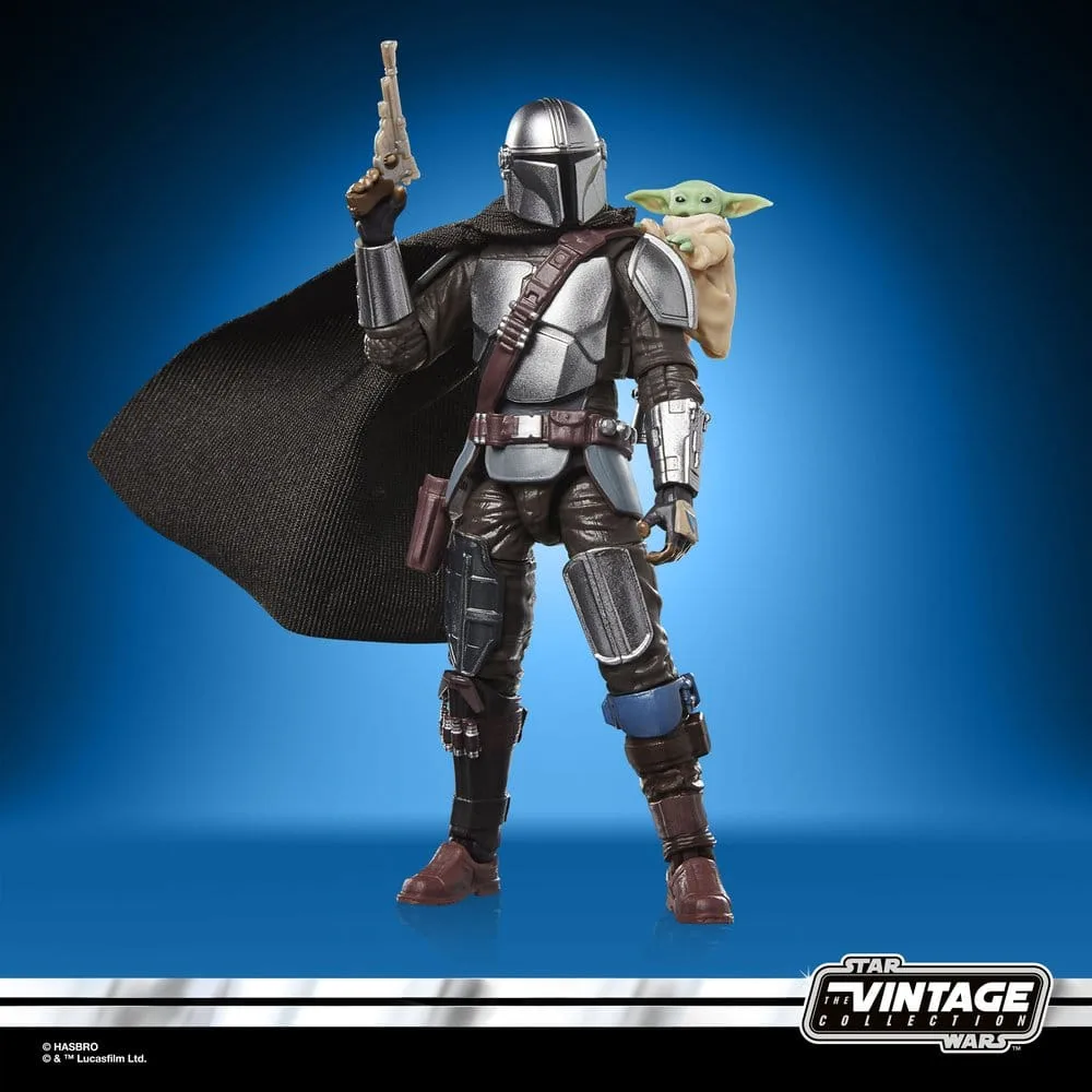 Star Wars Action Figure – The Mandalorian & Grogu Vintage 10 cm 10