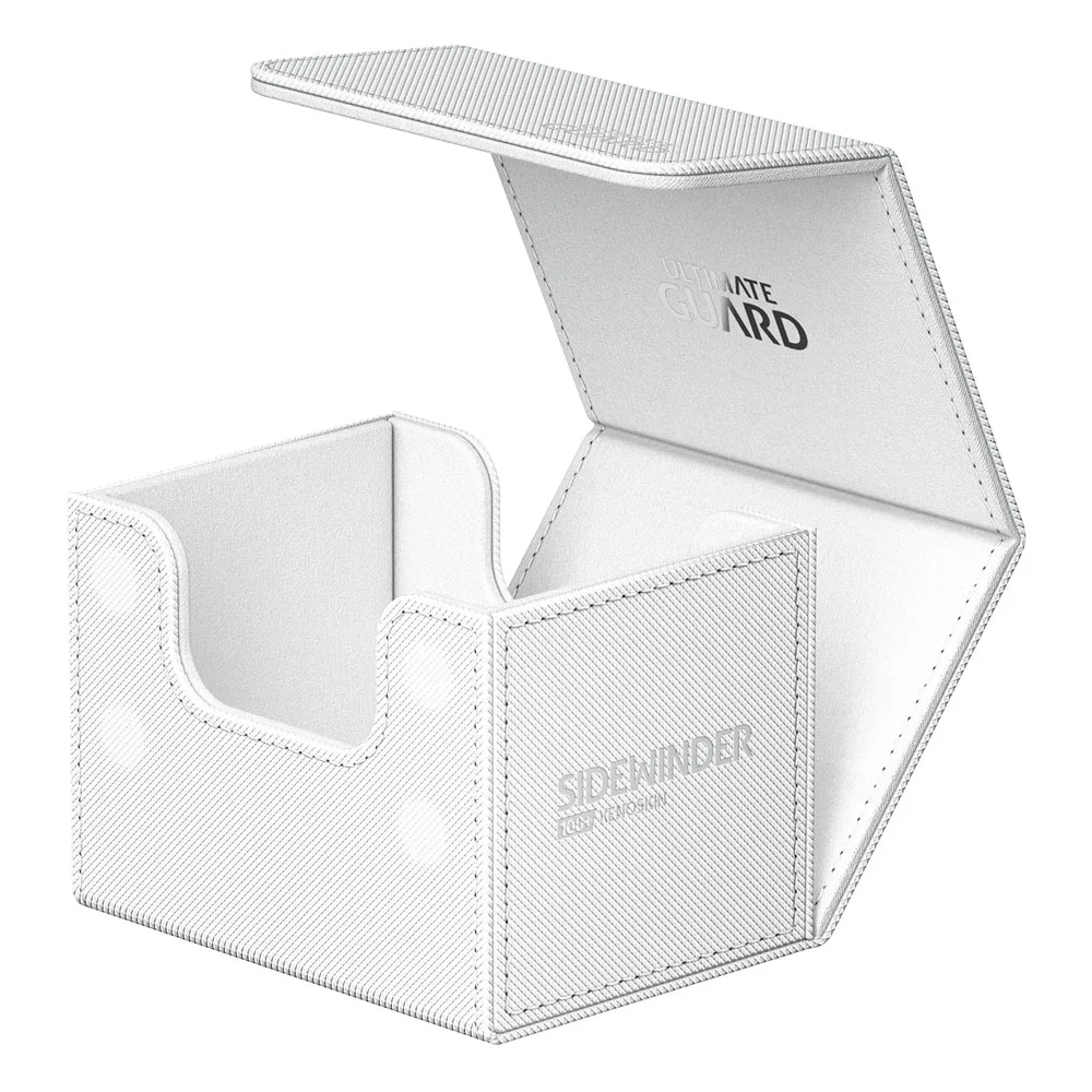 Ultimate Guard Deck Box – Sidewinder 100+ Xenoskin White