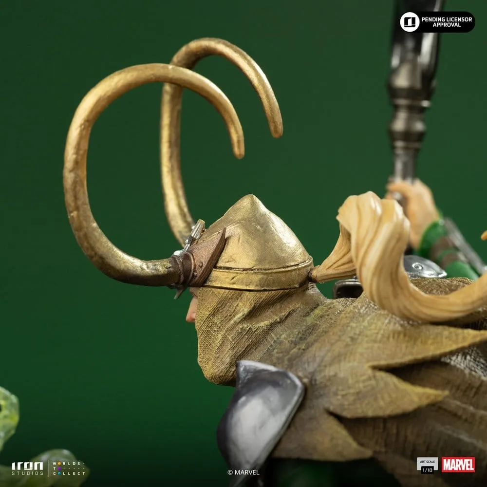 Marvel Comics Statue – Loki Art Scale 1:10 28 cm 6