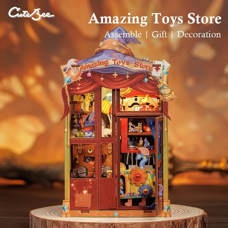 Speelgoedwinkel Book Nook – CuteBee Amazing Toy Store 17 x 12 cm 8