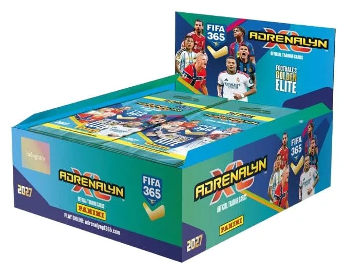 FIFA 365 Adrenalyn XL 2027 Trading Cards – 10 Fat Packs