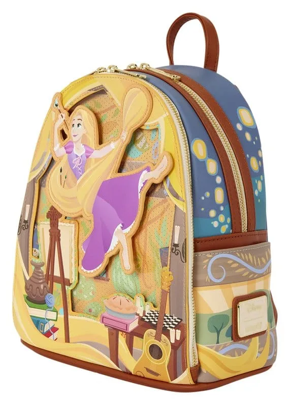 Tangled Mini-rugzak – Loungefly Rapunzel Painting 26 cm 10