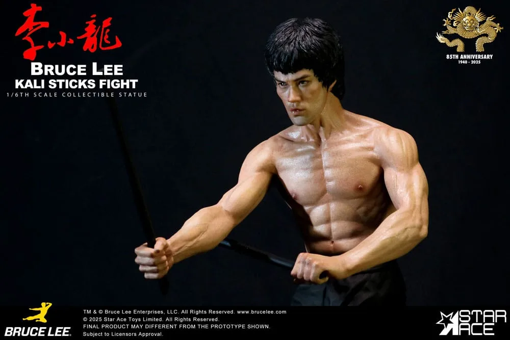 Enter the Dragon Statue – Bruce Lee Kali Sticks Normal Basement 30 cm 7