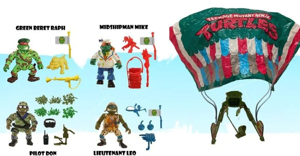 Teenage Mutant Ninja Turtles Action Figures – Sewer Heroes 4-Pack