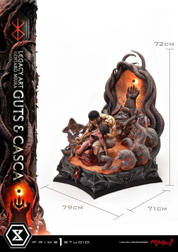 Berserk Statue – Guts and Casca 1/4 Scale 72 cm 4