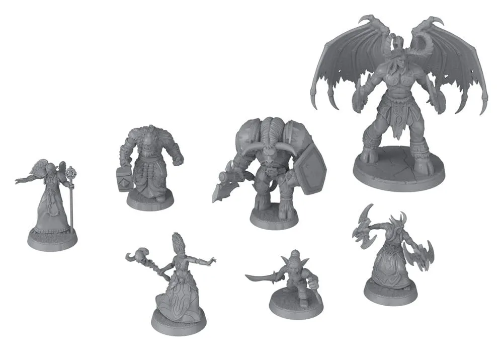 Dungeons & Dragons x World of Warcraft Miniatures – Horde Set 1 5