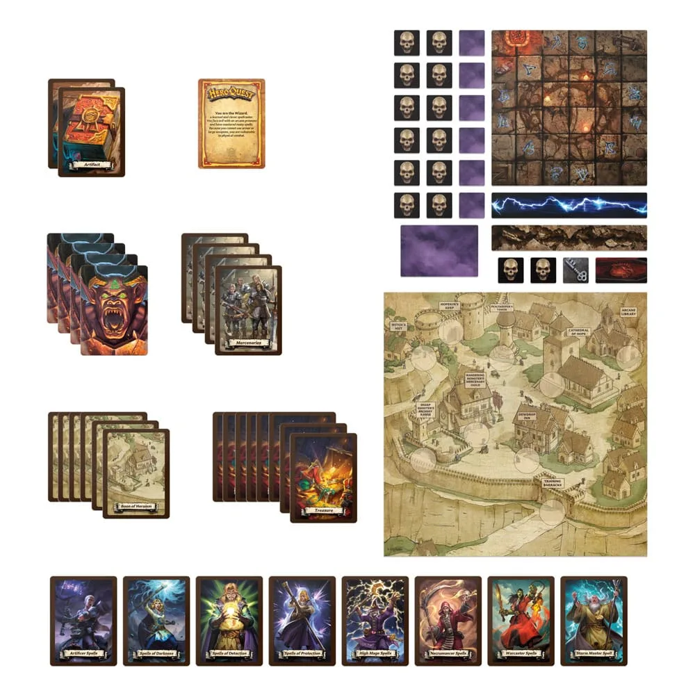 HeroQuest Bordspeluitbreiding – Wizards of Morcar Quest Pack 5