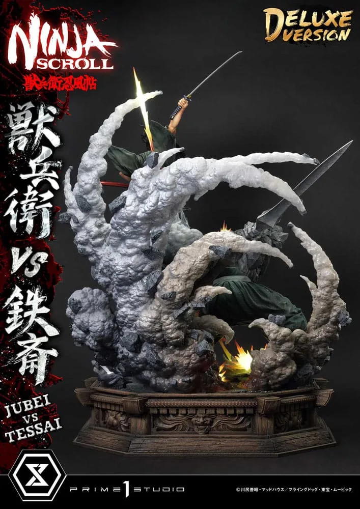 Ninja Scroll Statue – Jubei vs Tessai Deluxe 101 cm 16